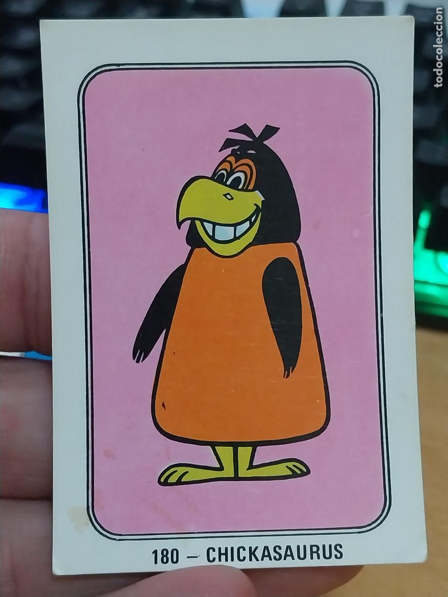Coleccionismo Cromos antiguos: CHICKASAURIUS FESTIVAL HANNA BARBERA 1971 CROMO 180 &ne;##&ne; SIN PEGAR NUNCA ORIGINAL