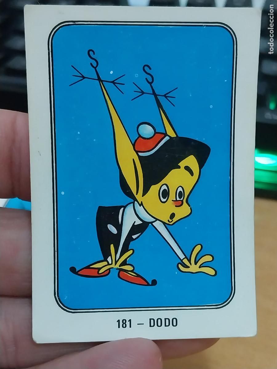 Coleccionismo Cromos antiguos: DODO FESTIVAL HANNA BARBERA 1971 CROMO 181 &ne;&ne; SIN PEGAR NUNCA ORIGINAL