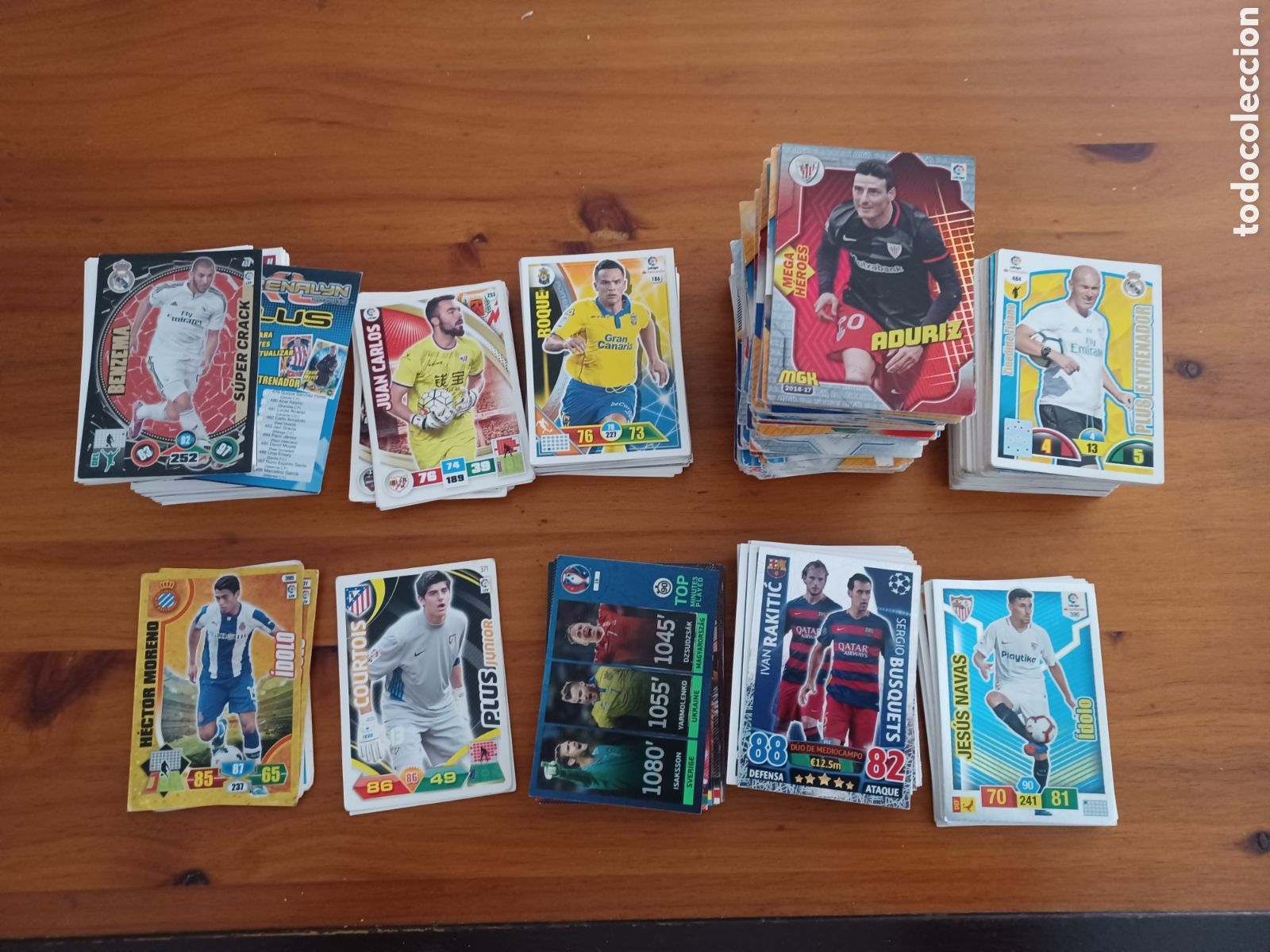 Coleccionismo Cromos antiguos: 600 cromos adrenalyn y mgk diferentes a&ntilde;os