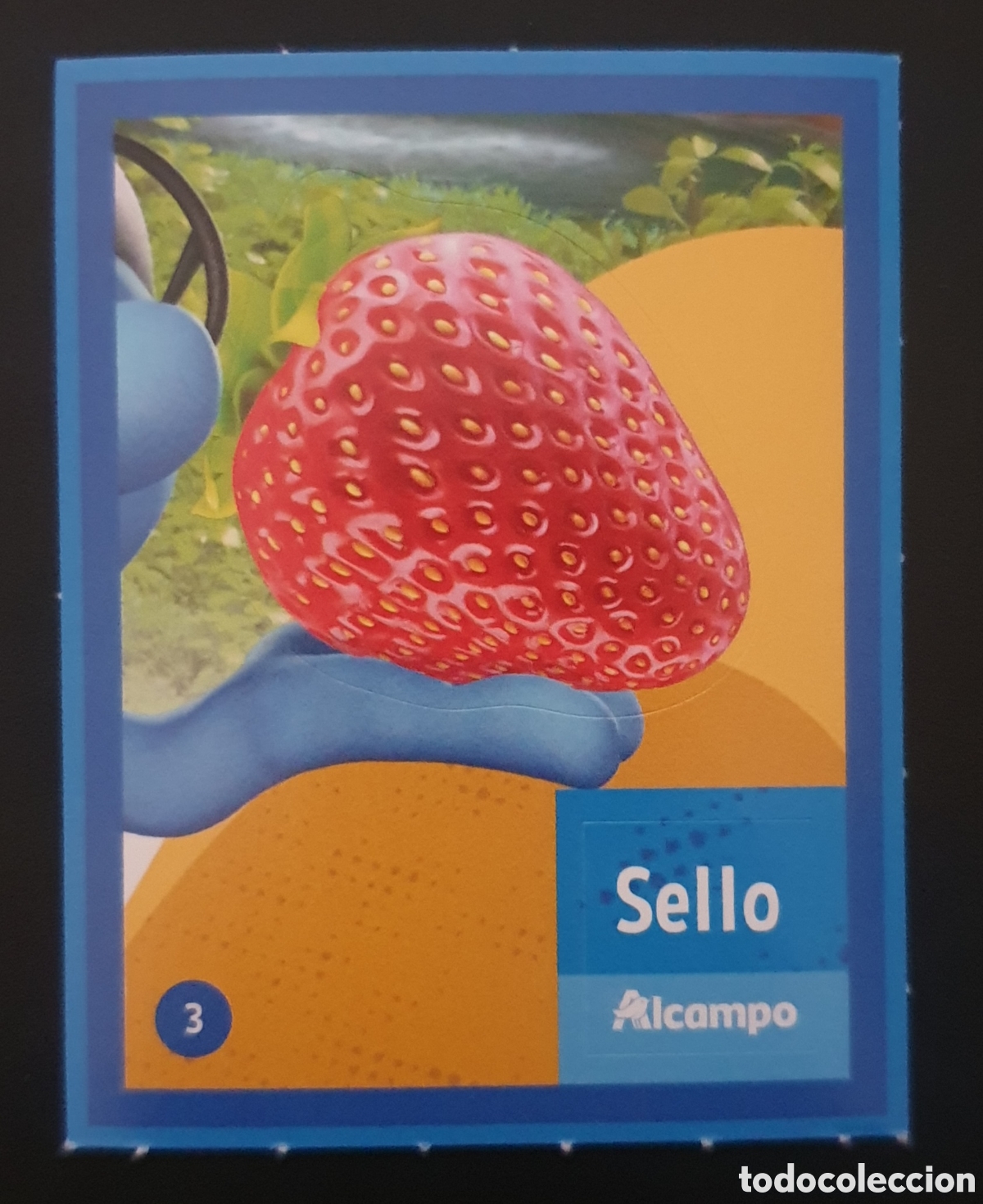 Coleccionismo cromos antiguos: CROMO N&deg; 3 LOS PITUFOS ALCAMPO 2024 - Foto 1