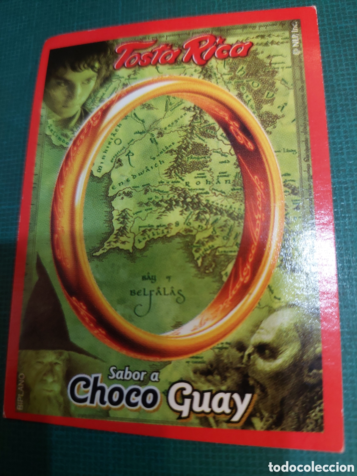 Colecionismo Cromos antigos: CROMO TOSTA RICA CHOCO GUAY