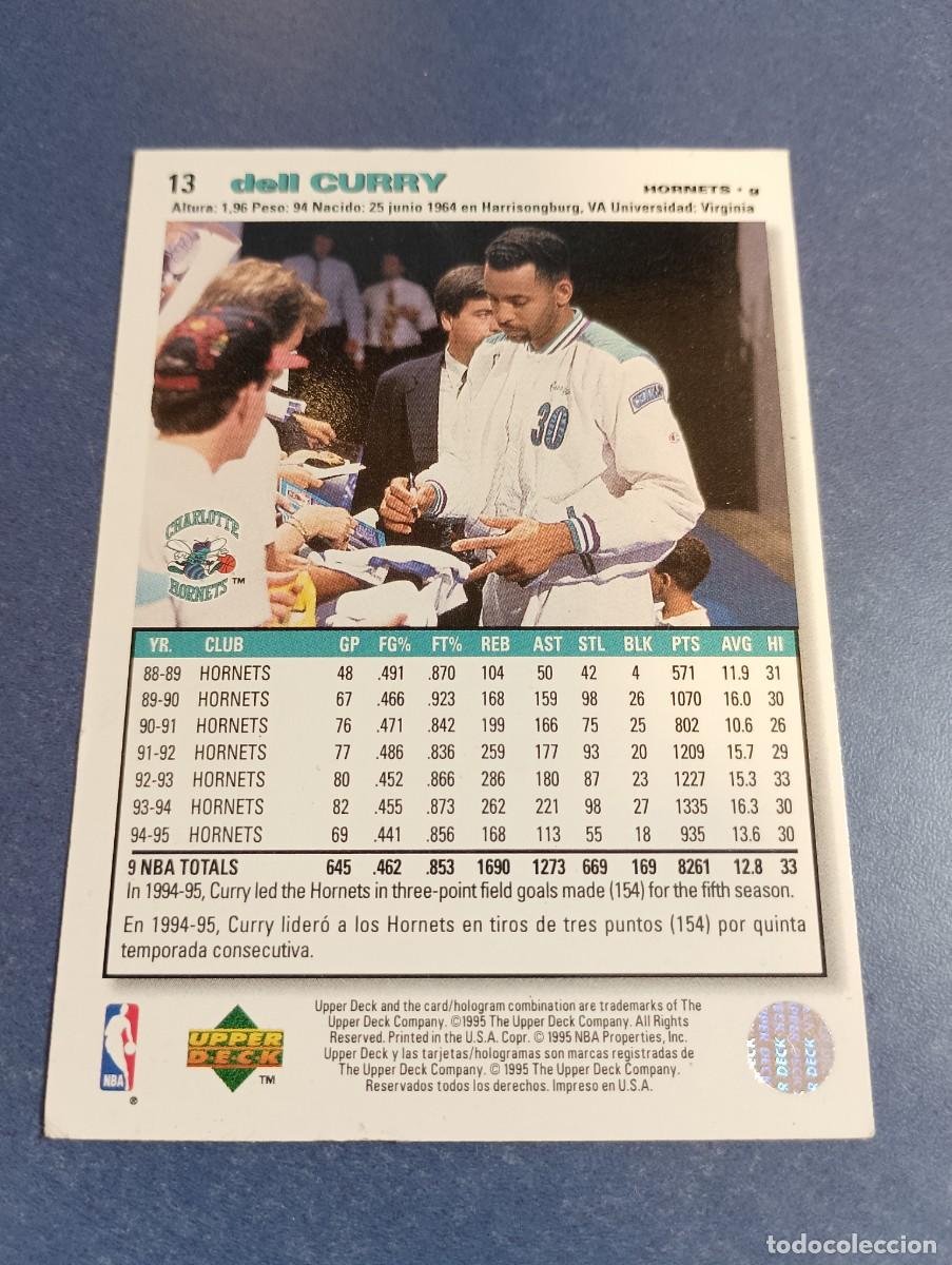 Coleccionismo cromos antiguos: DEL CURRY NBA COLLECTIONS CHOICE 13 - Foto 2