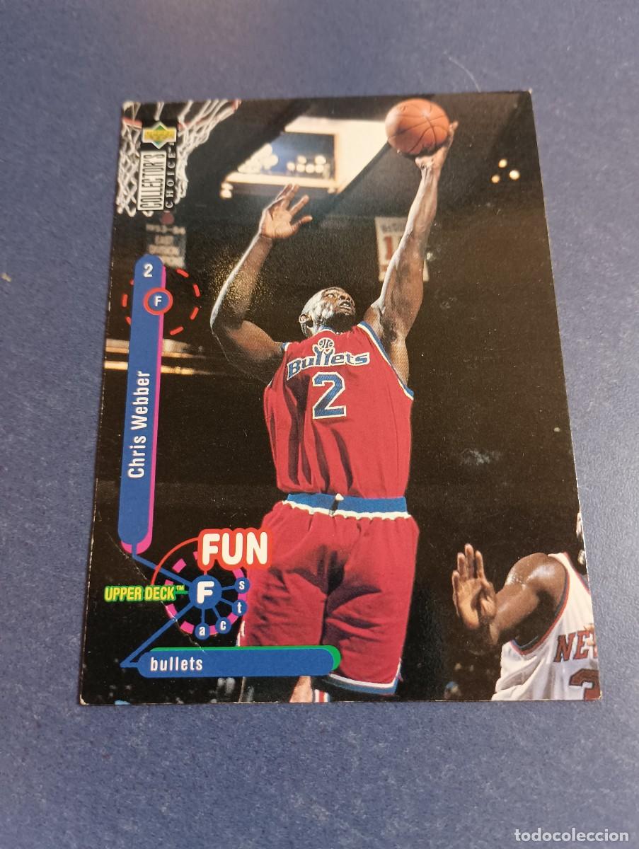 Coleccionismo cromos antiguos: CHRIS WEBBER NBA COLLECTIONS CHOICE 194 - Foto 1