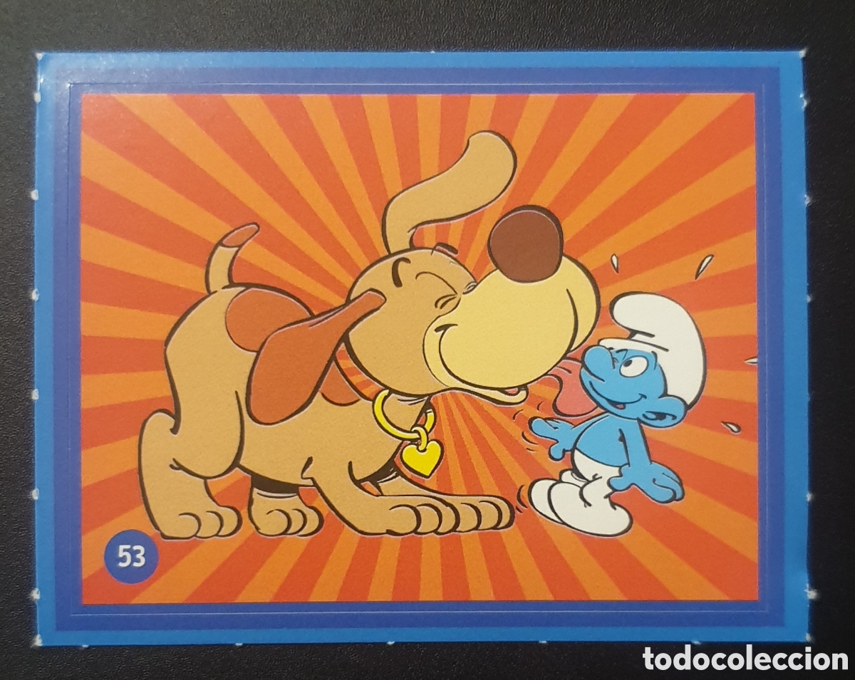 Coleccionismo cromos antiguos: CROMO N&deg; 53 LOS PITUFOS ALCAMPO - Foto 1