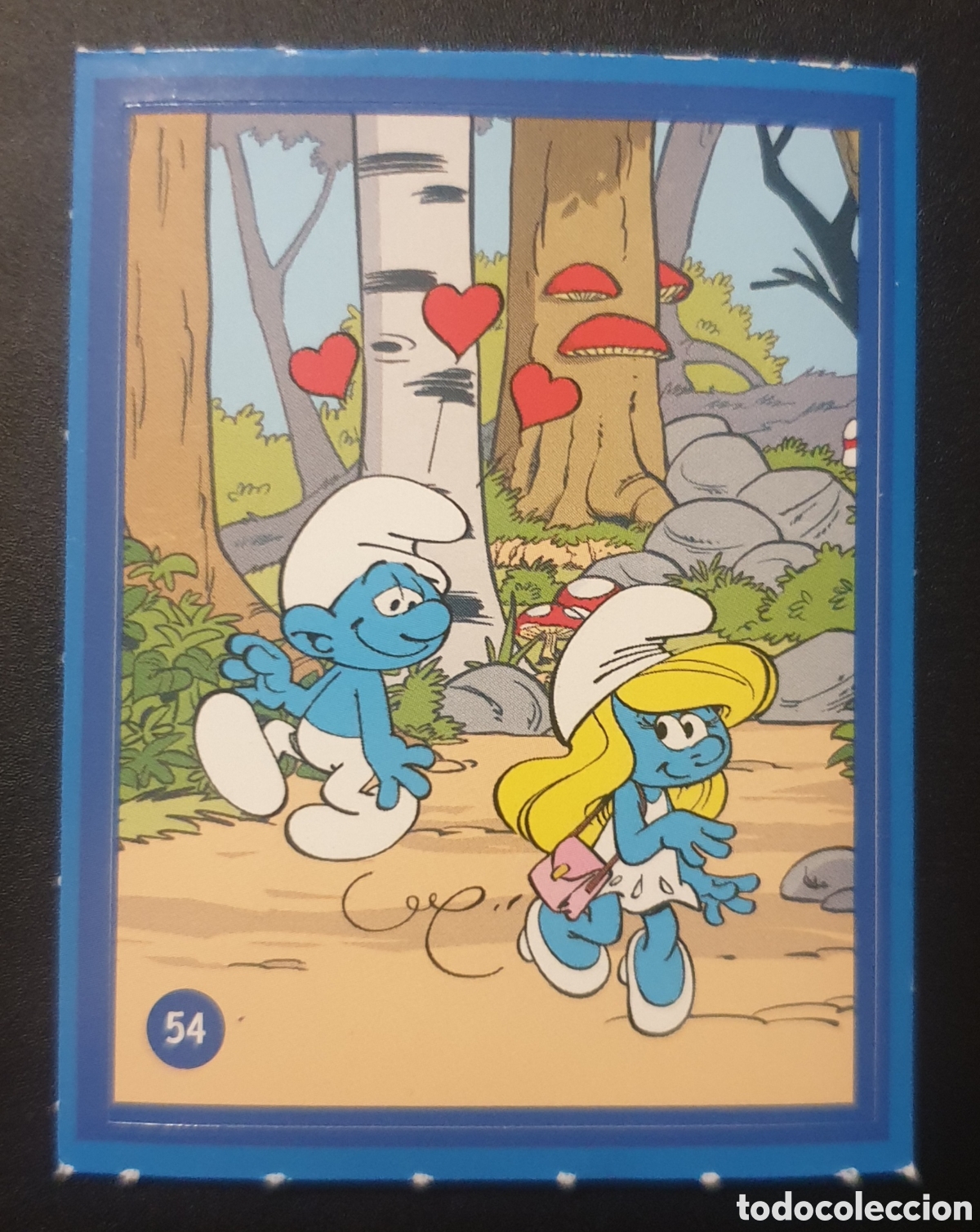 Coleccionismo cromos antiguos: CROMO N&deg; 54 LOS PITUFOS ALCAMPO - Foto 1