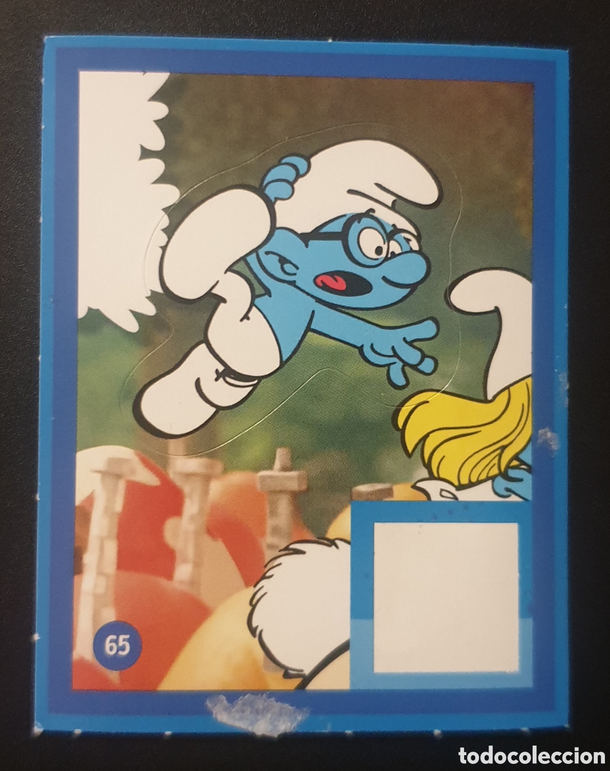 Coleccionismo cromos antiguos: CROMO N&deg; 65 LOS PITUFOS ALCAMPO - Foto 1