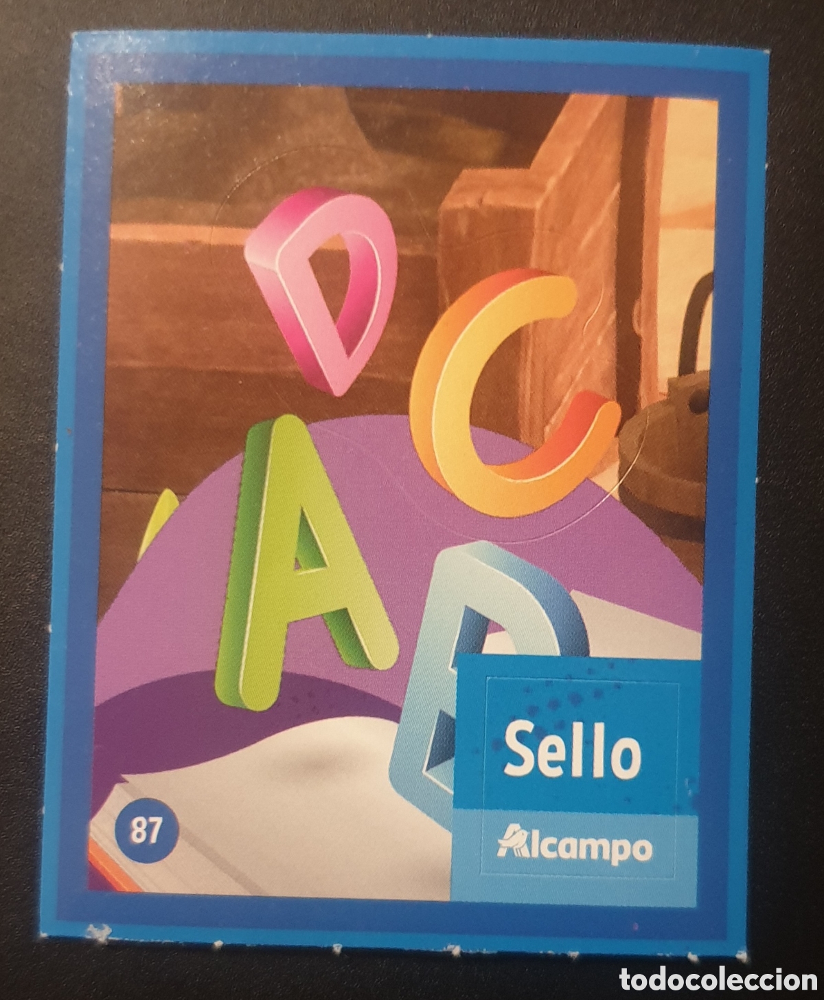 Coleccionismo cromos antiguos: CROMO N&deg; 87 LOS PITUFOS ALCAMPO - Foto 1