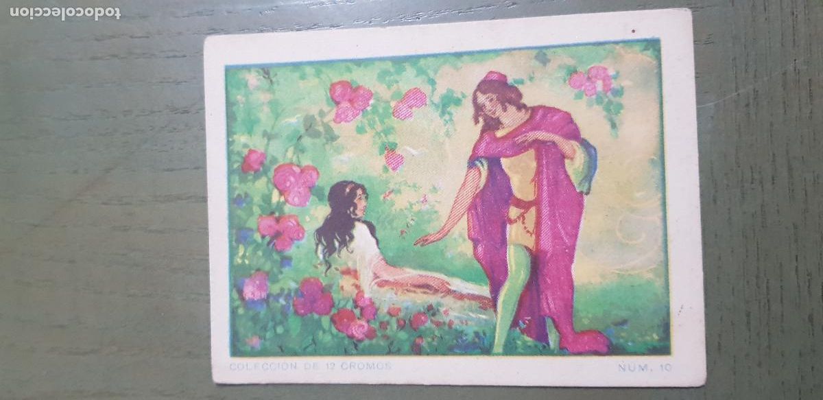 Coleccionismo cromos antiguos: BLANCANIEVES N&ordm;10 CHOCOLATES - Foto 1