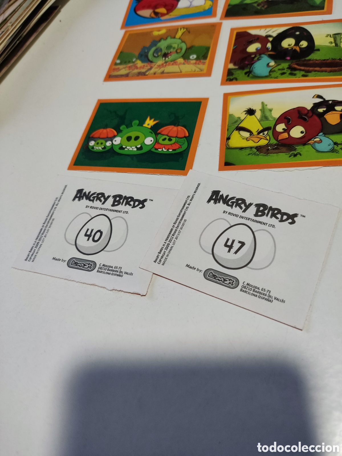 Coleccionismo cromos antiguos: Cromos Angry Birds... - Foto 2