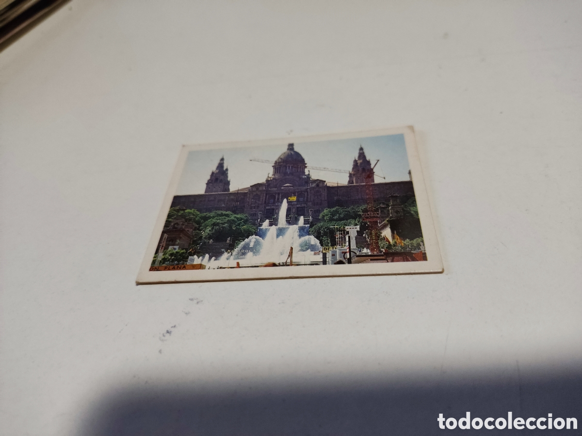 Coleccionismo cromos antiguos: Cromo Montjuic........ - Foto 1