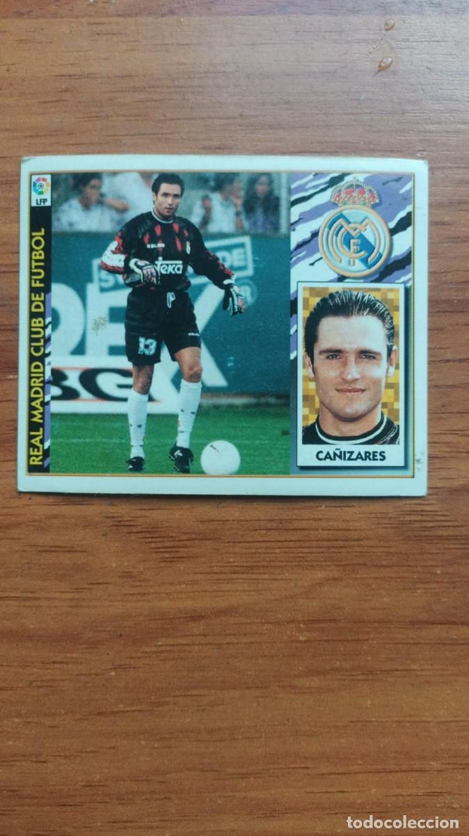 Sammeln alte Sammelbilder: Ediciones Este,equipo R.MADRID CA&Ntilde;IZARES Liga 97-98 L0108