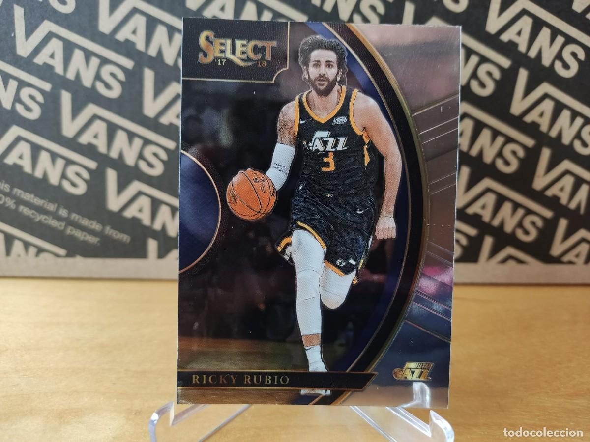 Coleccionismo cromos antiguos: RICKY RUBIO- NBA PANINI SELECT 2017-18 - Foto 1