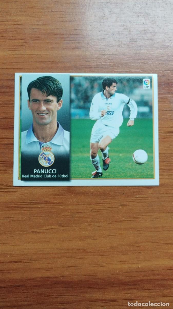Collectable Antique Stickers: Ediciones Este,equipo R.MADRID PANUCCI Liga 98-99 L0127