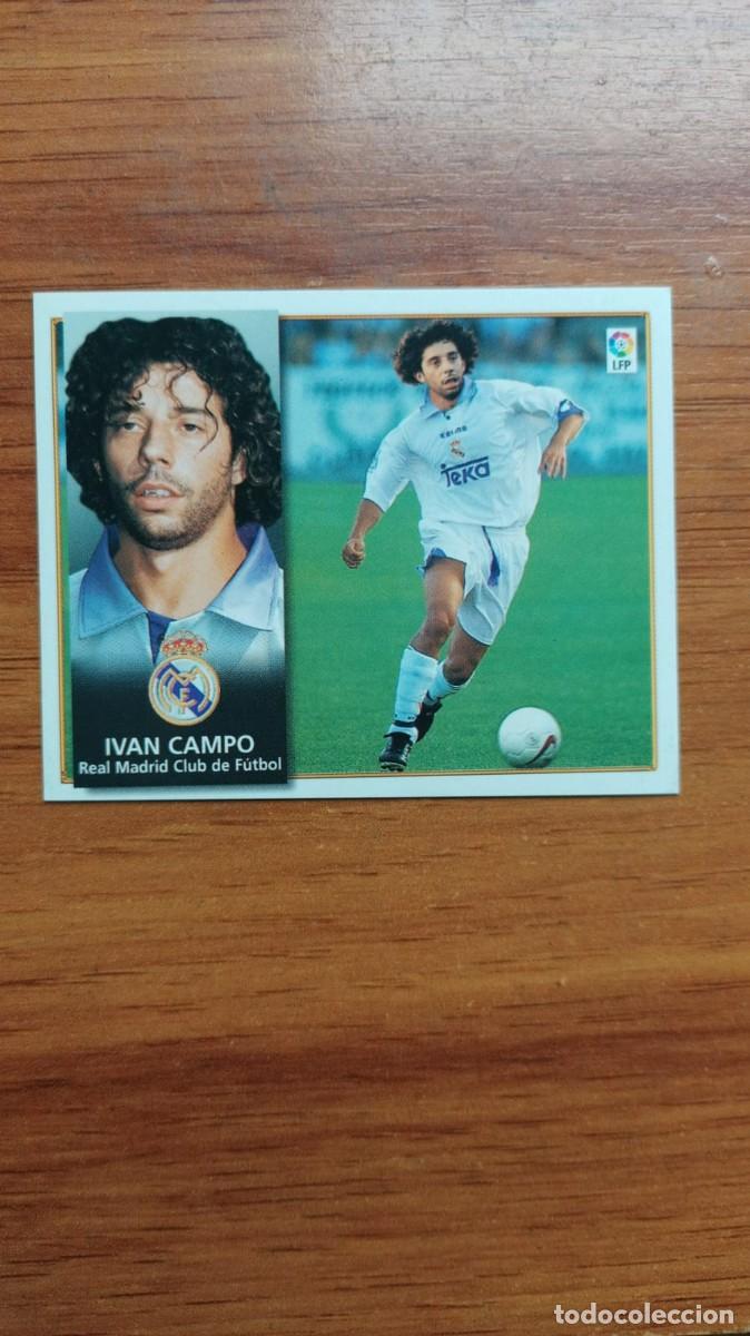 Coleccionismo cromos antiguos: Ediciones Este,equipo R.MADRID IVAN CAMPO Liga 98-99 L0128