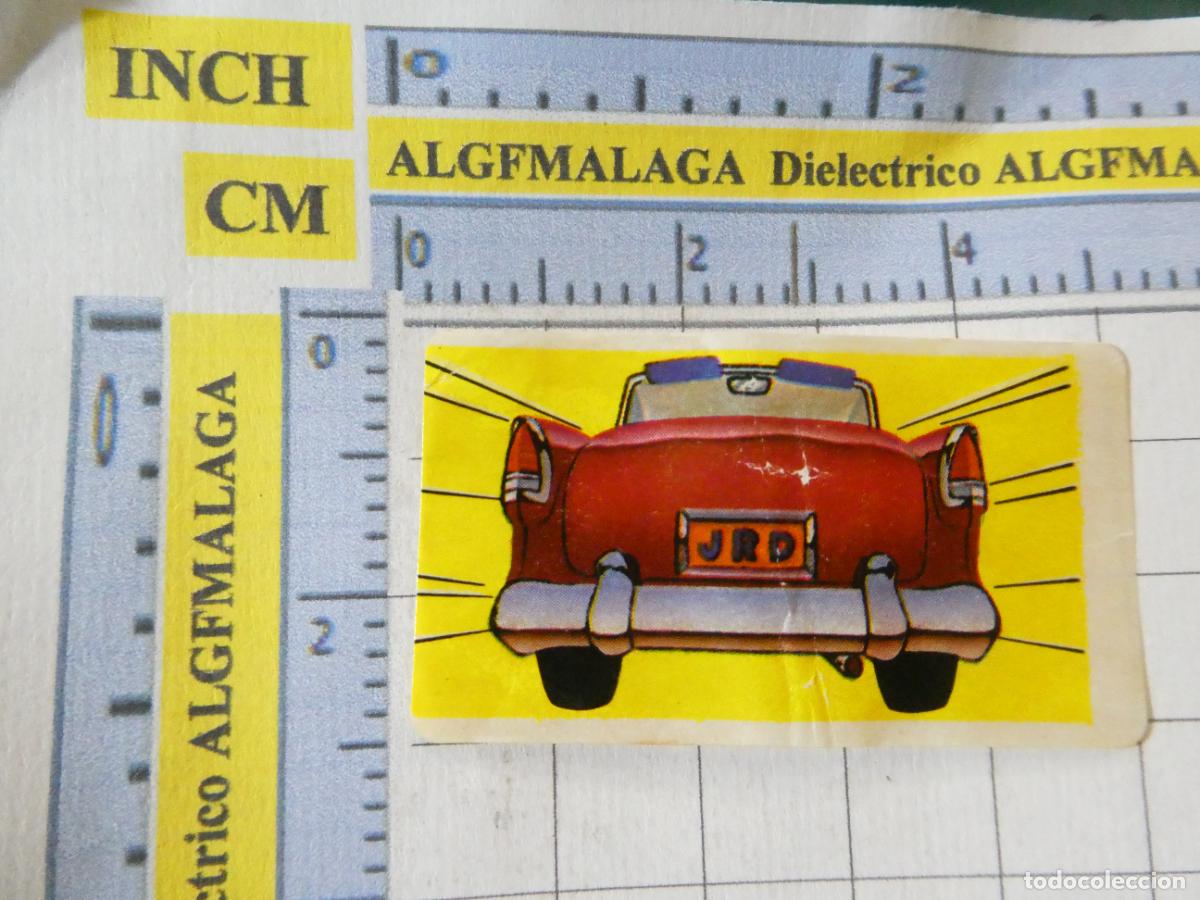 Coleccionismo cromos antiguos: CROMO CROMITO CHICLES CHUCHER&Iacute;AS. COCHE - Foto 1