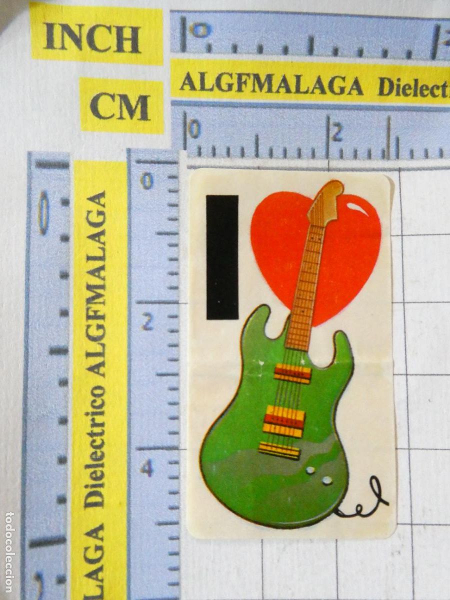 Sammeln alte Sammelbilder: CROMO CROMITO CHICLES CHUCHER&Iacute;AS. GUITARRA
