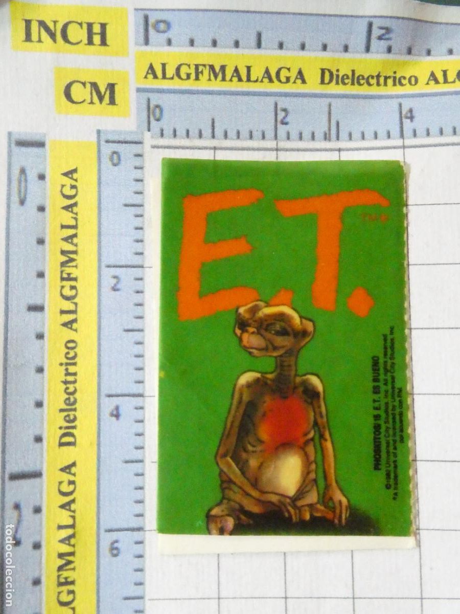 Coleccionismo Cromos antiguos: CROMO CROMITO DE CHUCHER&Iacute;AS PASTELITOS CHOCOLATINAS PHOSKITOS. ET EXTRATERRESTRE 15