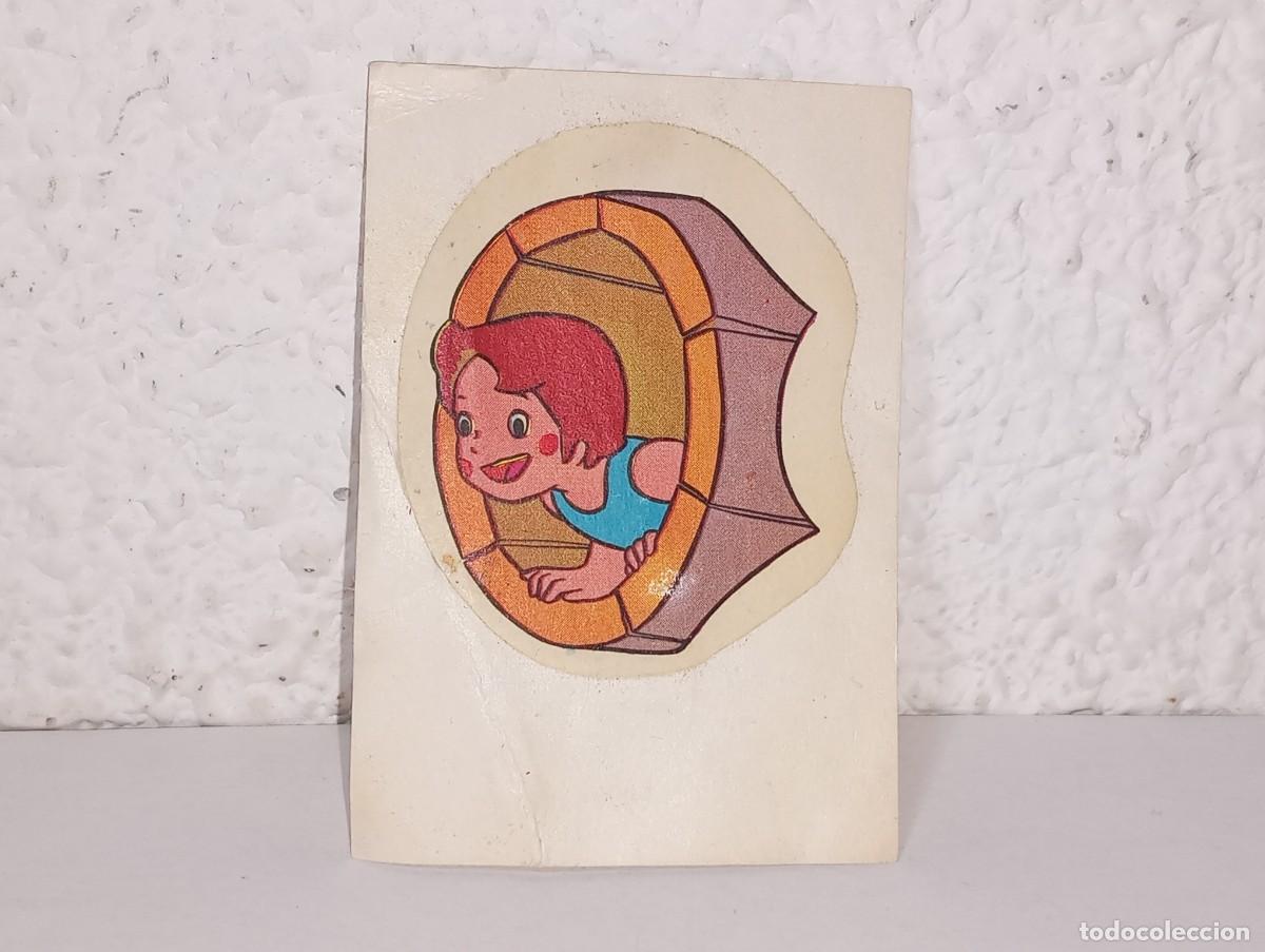 Coleccionismo Cromos antiguos: ANTIGUO CROMO PEGATINA DEL ALBUM HEIDI PROMOCION DE LECHE CLESA A&Ntilde;OS 70