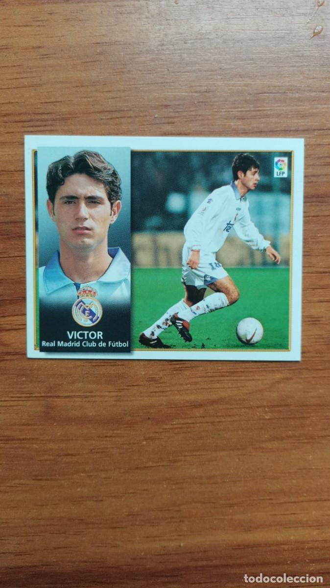 Colecionismo Cromos antigos: Ediciones Este,equipo R.MADRID VICTOR Liga 98-99 L0133