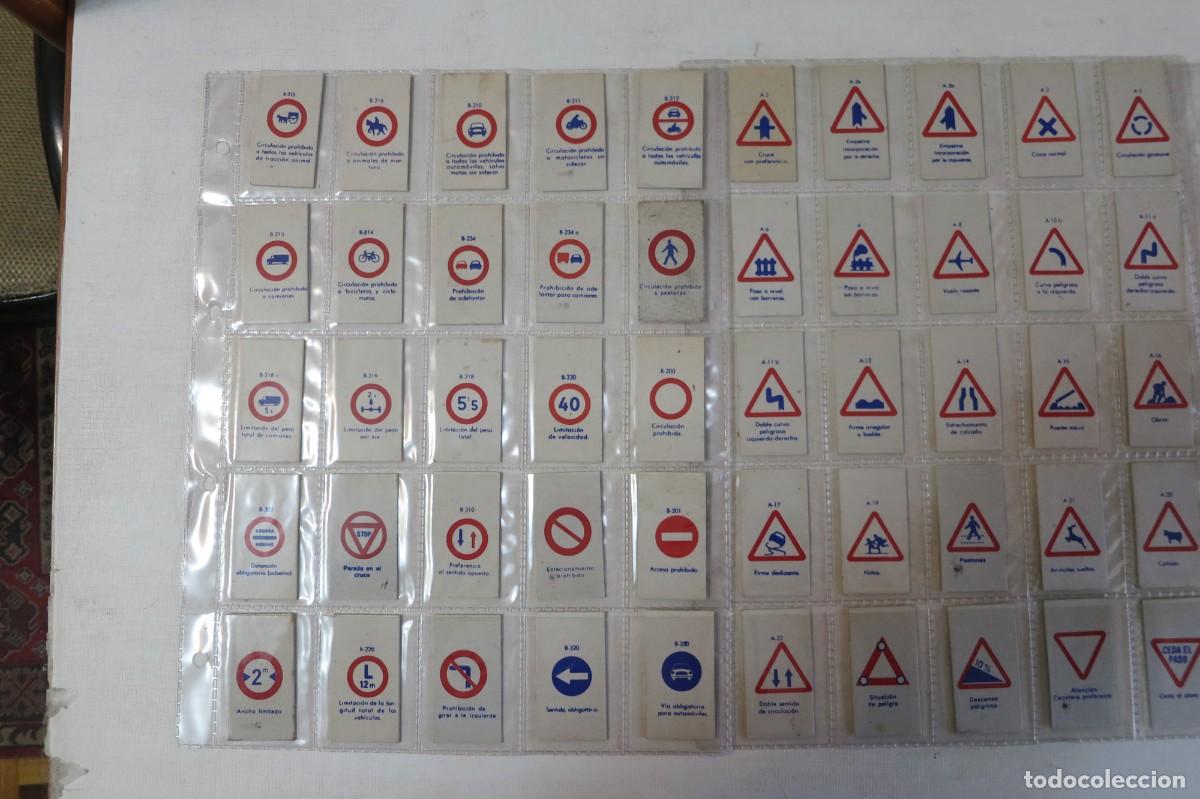 Coleccionismo cromos antiguos: Tickets de bascula serie se&ntilde;ales de trafico - Foto 1