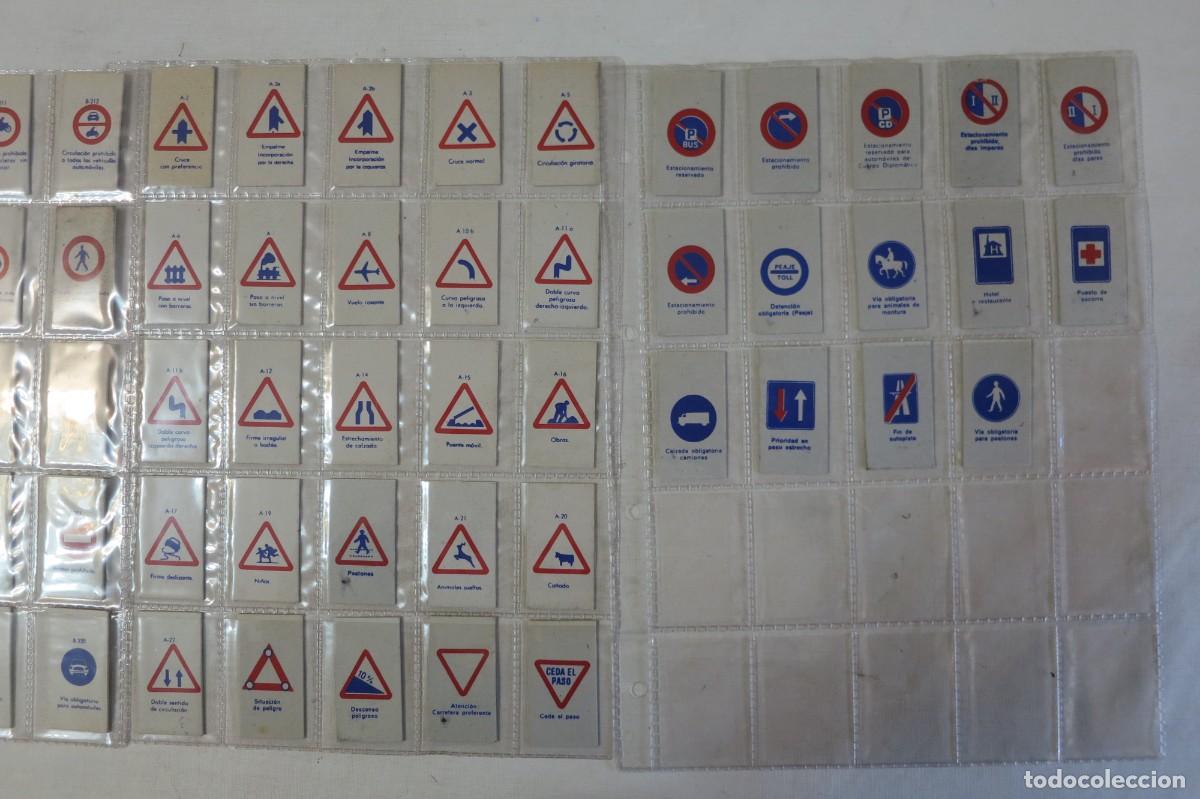 Coleccionismo cromos antiguos: Tickets de bascula serie se&ntilde;ales de trafico - Foto 2