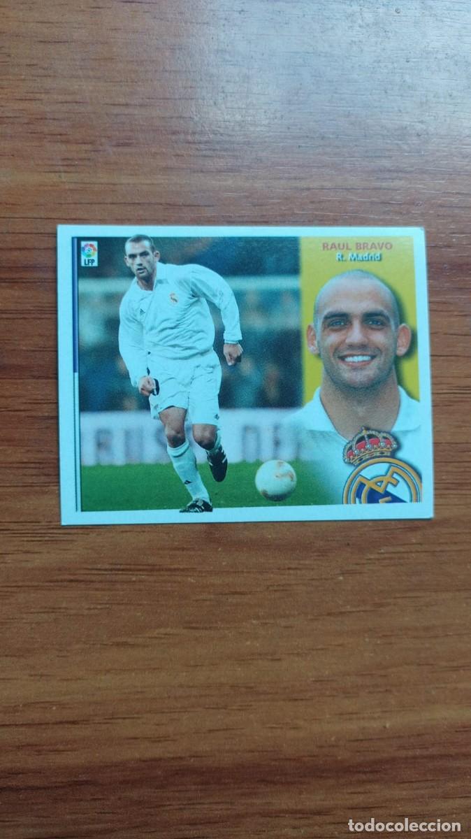 Collectable Antique Stickers: Ediciones Este,equipo R.MADRID RAUL BRAVO Liga 02-03 L0146