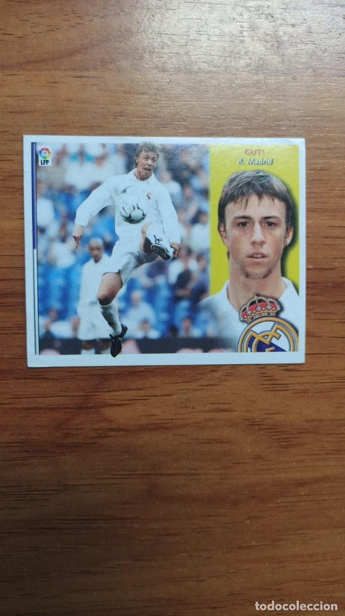 Coleccionismo cromos antiguos: Ediciones Este,equipo R.MADRID GUTI Liga 02-03 L0158