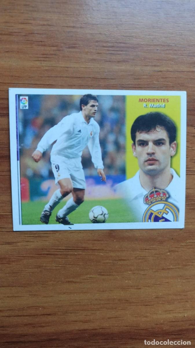 Colecionismo Cromos antigos: Ediciones Este,equipo R.MADRID MORIENTES Liga 02-03 L0162