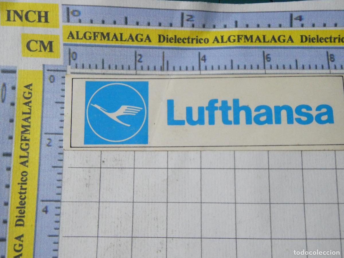 Sammeln alte Sammelbilder: CROMO CROMITO PEGATINA. AEROL&Iacute;NEAS AVIONES. LUFTHANSA ALEMANIA