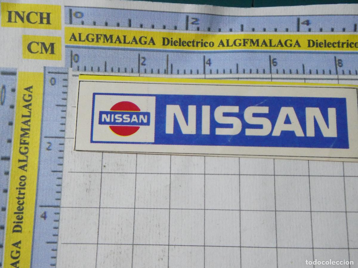 Coleccionismo Cromos antiguos: CROMO CROMITO PEGATINA. COCHES MOTOS. NISSAN