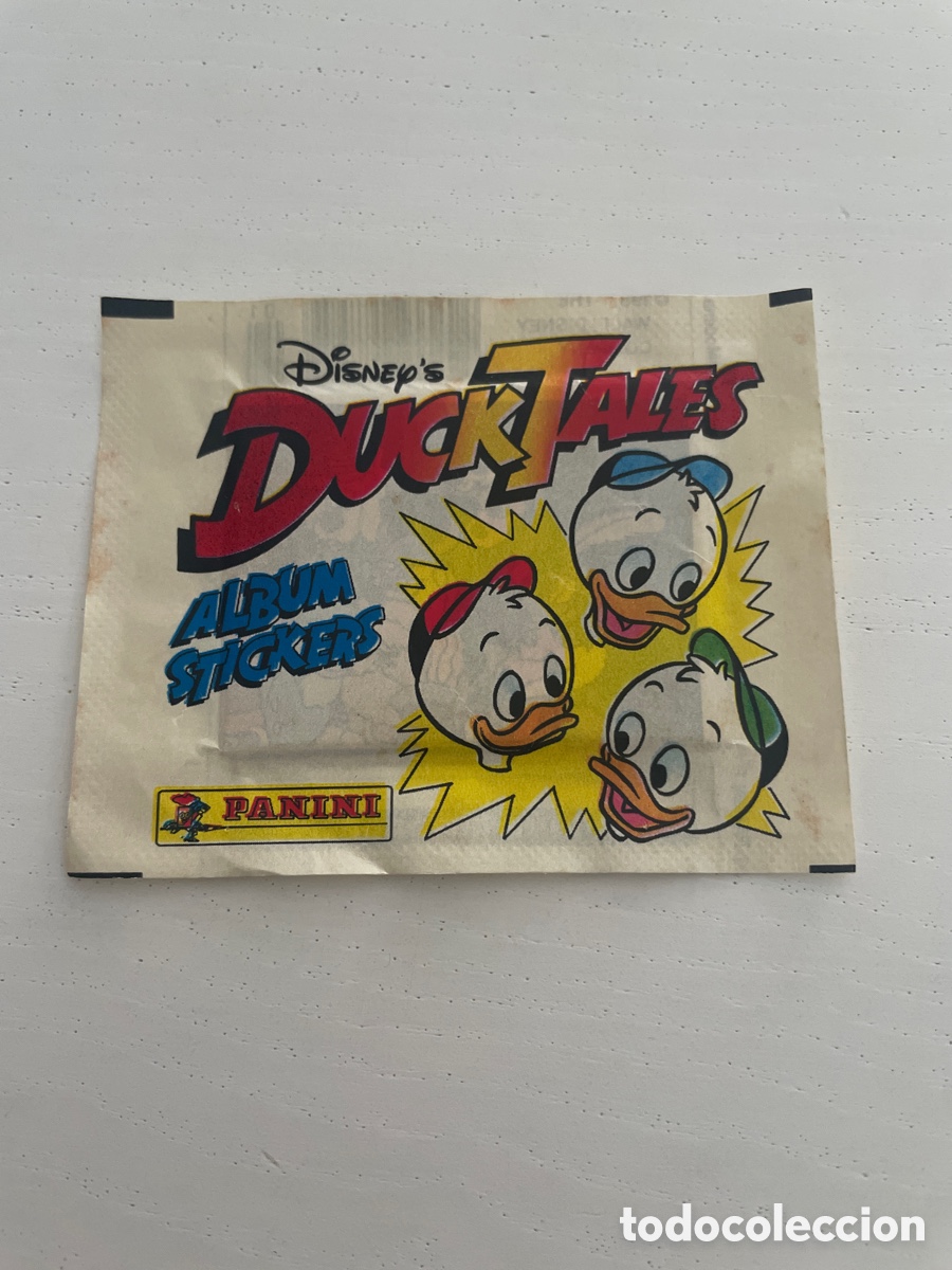 Coleccionismo cromos antiguos: Sobre de cromos sin abrir DUCKTALES - Foto 1