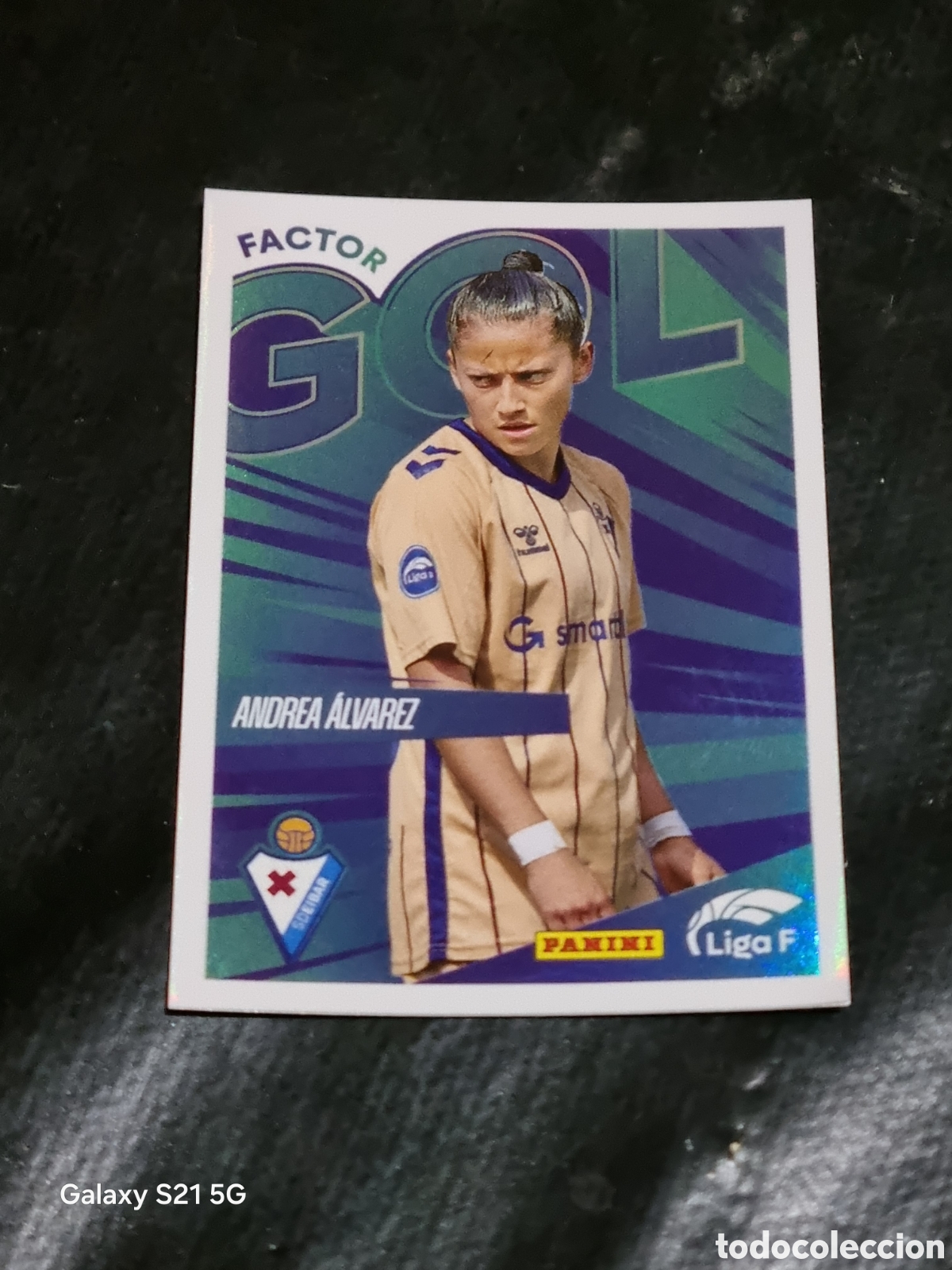 Sammeln alte Sammelbilder: 356 - ADREA &Aacute;LVAREZ EIBAR LIGA F FEMENINA 2024-2025