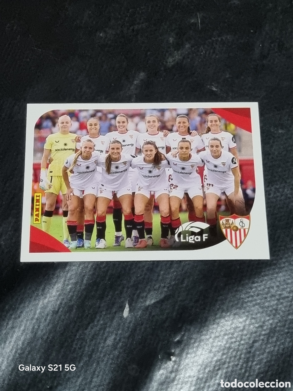 Sammeln alte Sammelbilder: 283 - ALINEACI&Oacute;N SEVILLA LIGA F FEMENINA 2024-2025