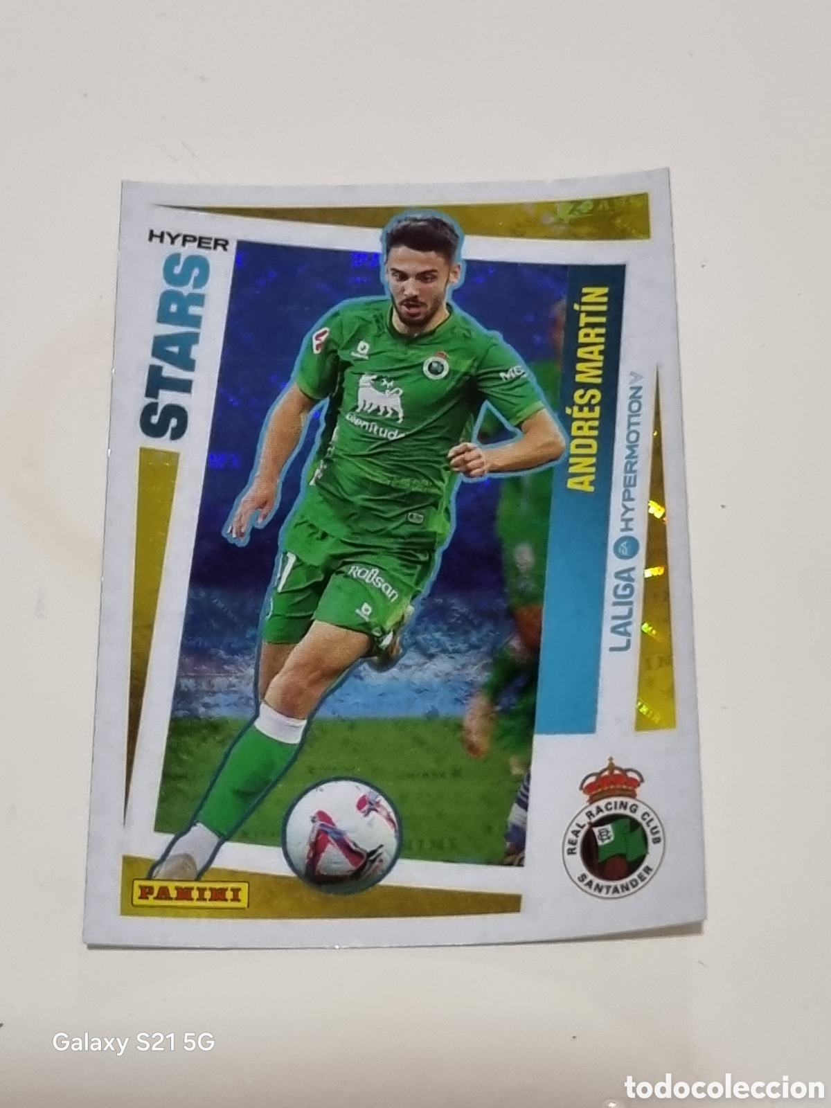 Sammeln alte Sammelbilder: 424 - ANDRES MARTIN RACING LIGA HYPERMOTION 2024-2025