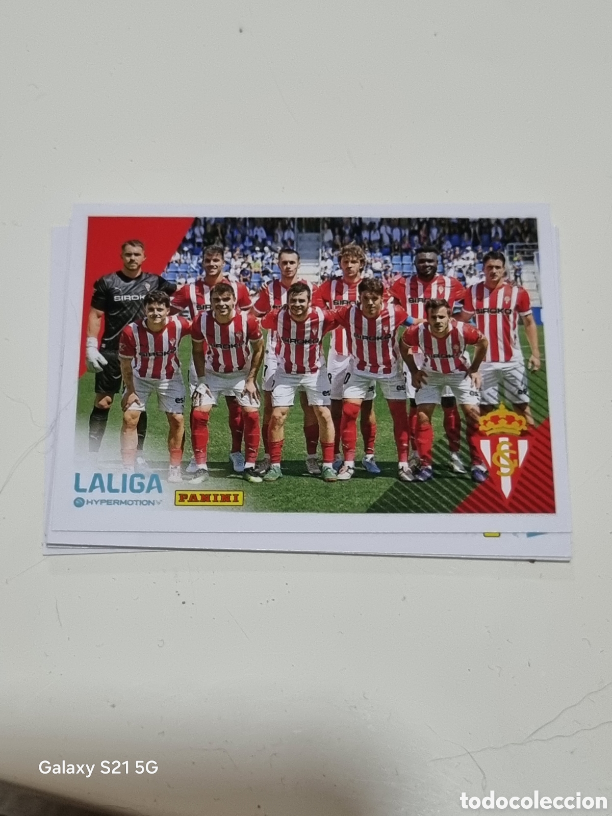 Collezionismo Figurine antiche: 364 - ALINEACI&Oacute;N SPORTING LIGA HYPERMOTION 2024-2025