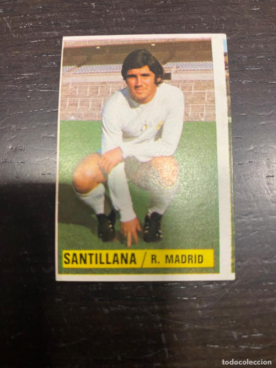 Collectable Antique Stickers: Este 74-75 Santillana impecable nunca pegado