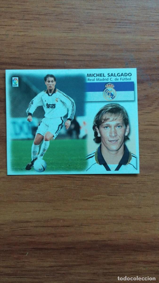 Collectable Antique Stickers: Ediciones Este,equipo R.MADRID MICHEL SALGADO Liga 1999-2000 L0189