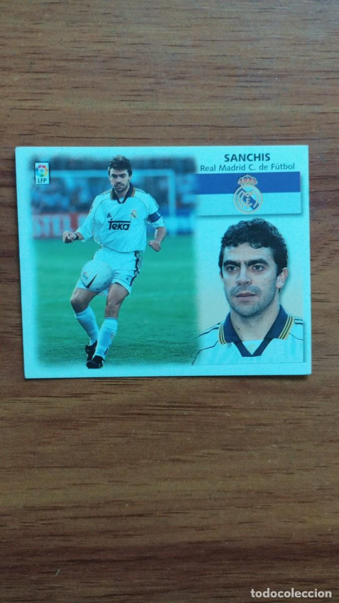 Colecionismo Cromos antigos: Ediciones Este,equipo R.MADRID SANCHIS Liga 1999-2000 L0190
