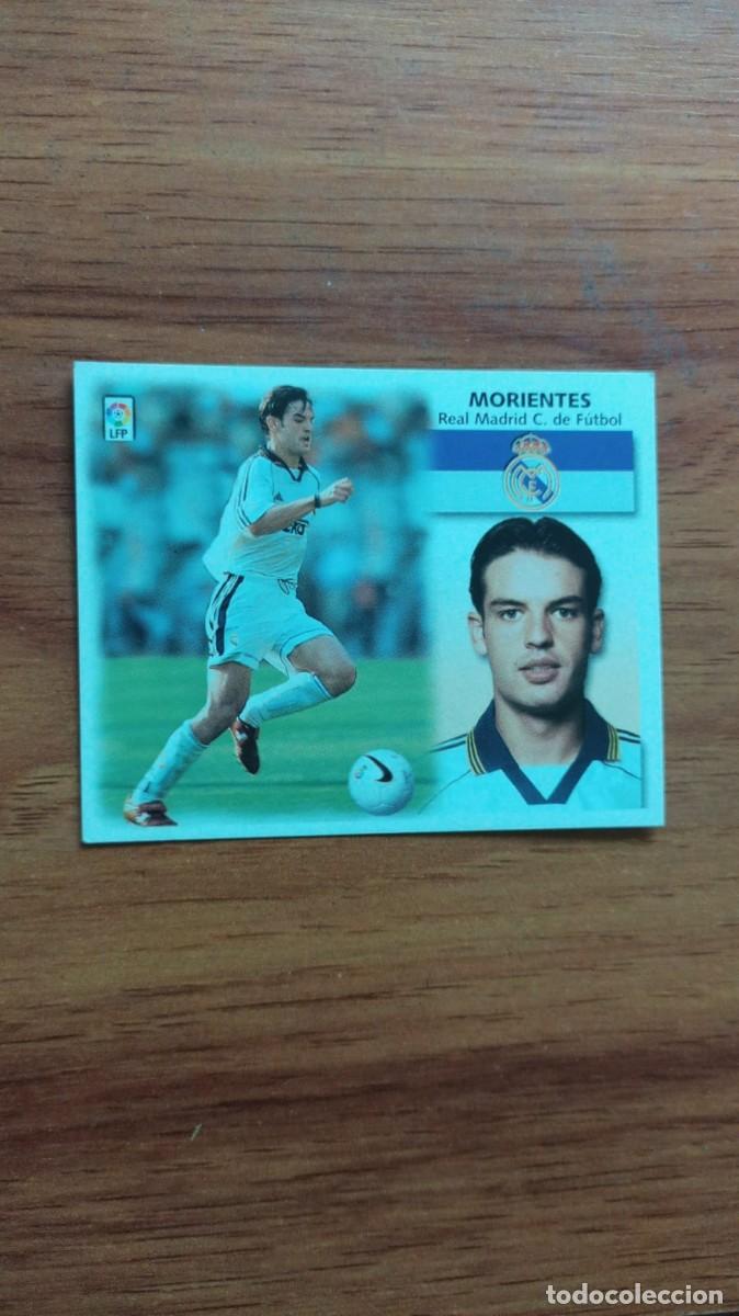 Collectable Antique Stickers: Ediciones Este,equipo R.MADRID MORIENTES Liga 1999-2000 L0205