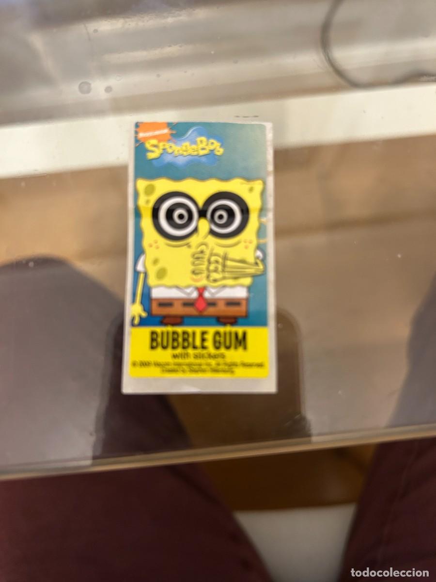 Coleccionismo cromos antiguos: CHICLE BUBBLE GUM BOB ESPONJA COMO SE VE - Foto 1