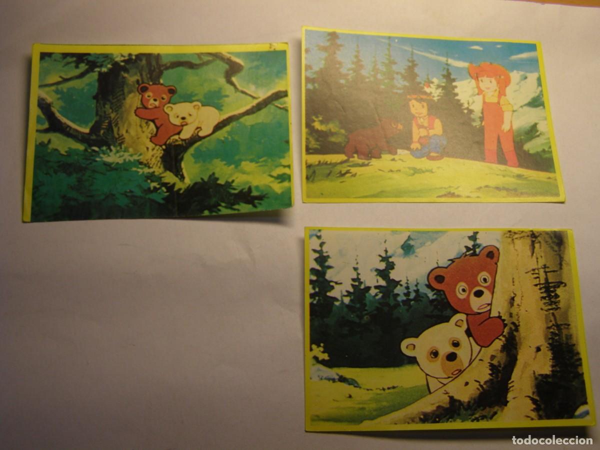 Coleccionismo cromos antiguos: Lote de 3 cromos colecci&oacute;n JACKY, DANONE. - Foto 1