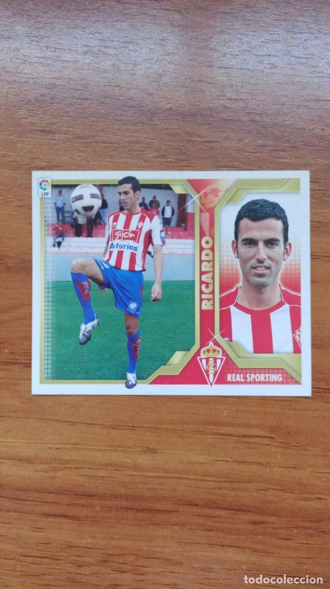 Collectable Antique Stickers: Ediciones Este REAL SPORTING RICARDO (ULTIMO FICHAJES 7) Liga 2011-2012 L0276