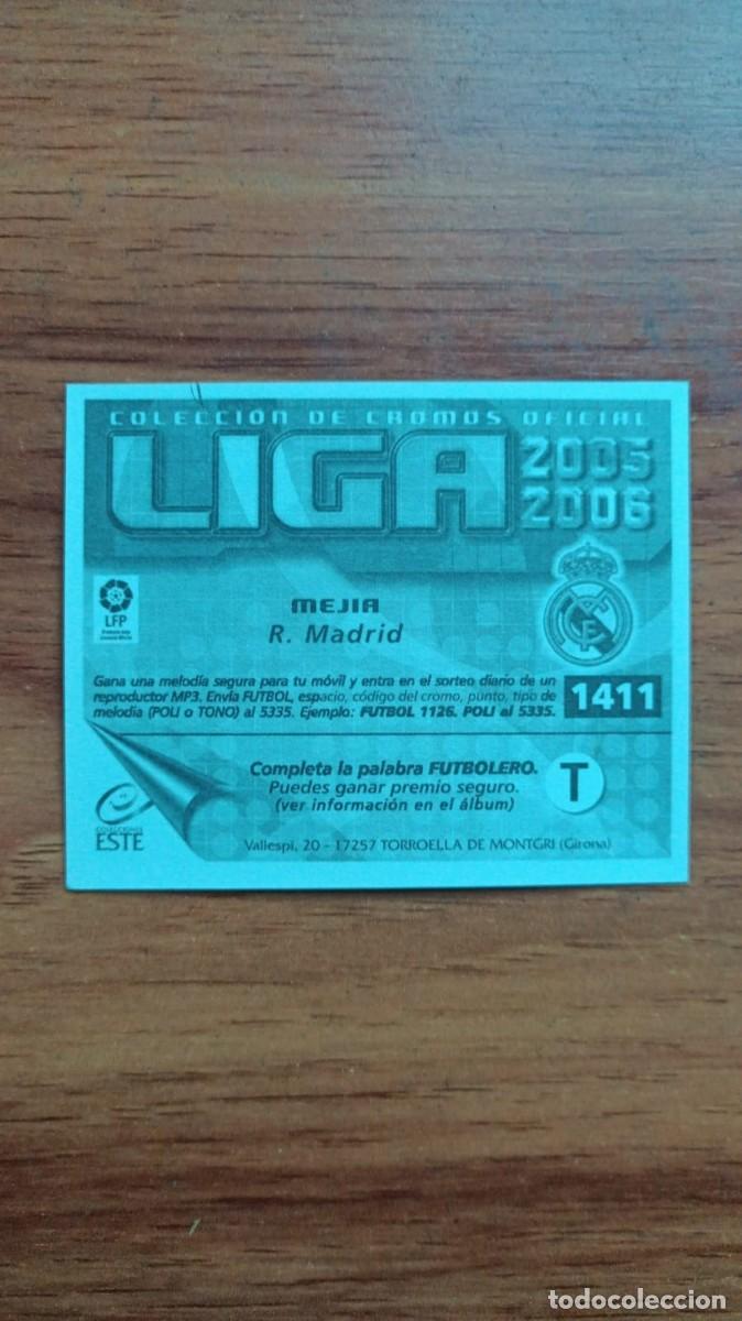 Collectable Antique Stickers: Ediciones Este REAL MADRID MEJIA Liga 2005-2006 L0280
