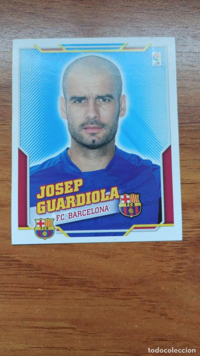 Colecionismo Cromos antigos: Ediciones Este F.C BARCELONA JOSEP GUARDIOLA Liga 2010-2011 L0284