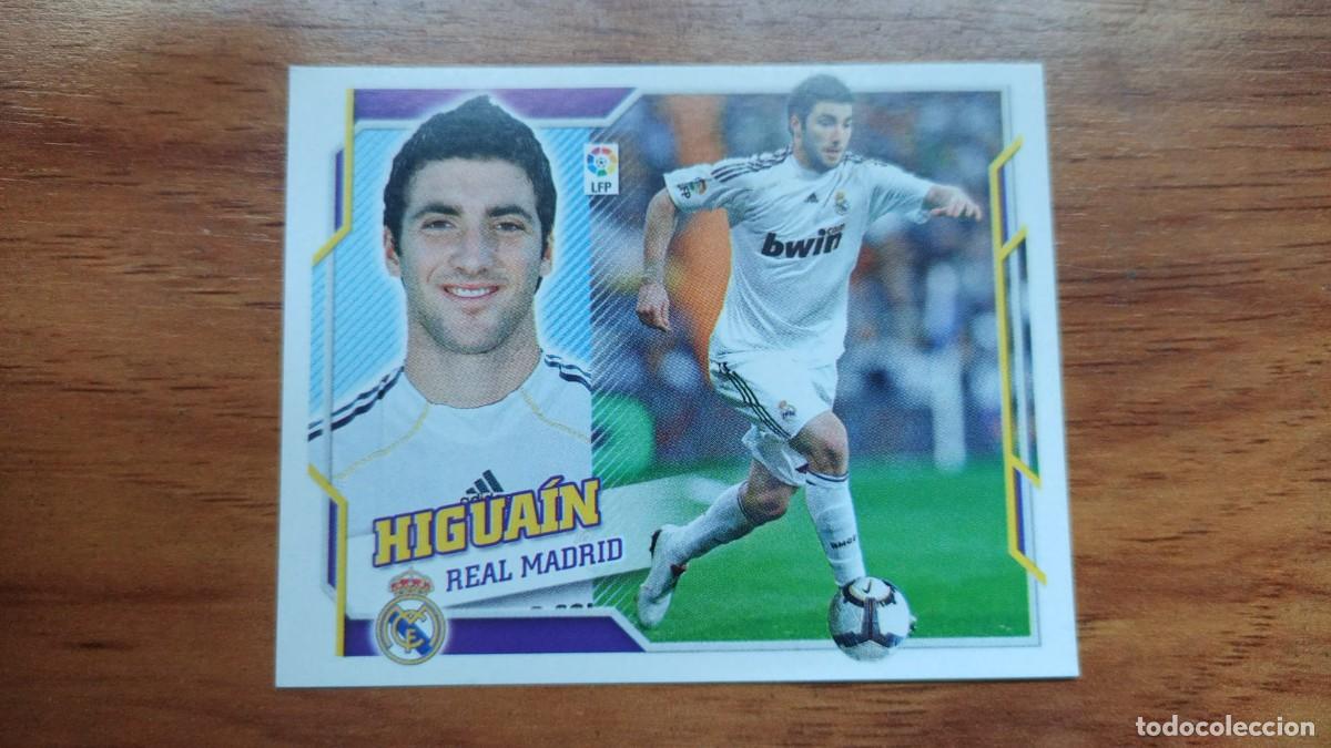 Coleccionismo cromos antiguos: Ediciones Este REAL MADRID HIGUAIN Liga 2010-2011 L0294