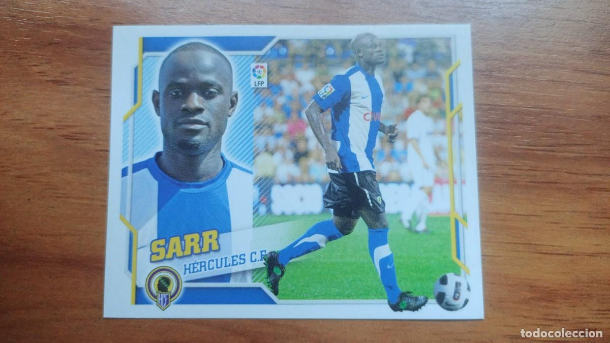 Coleccionismo cromos antiguos: Ediciones Este HERCULES SARR (ULTIMO FICHAJES 42) Liga 2010-2011 L0319