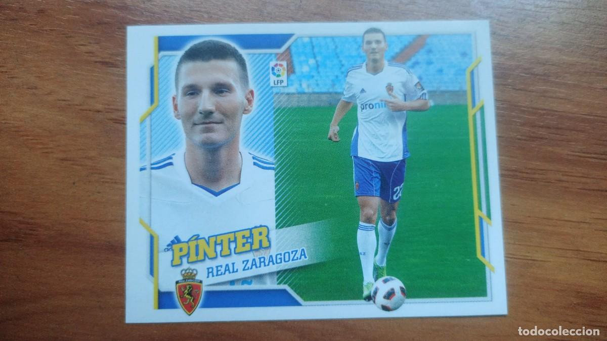 Collectable Antique Stickers: Ediciones Este ZARAGOZA PINTER (ULTIMO FICHAJES 46) Liga 2010-2011 L0323