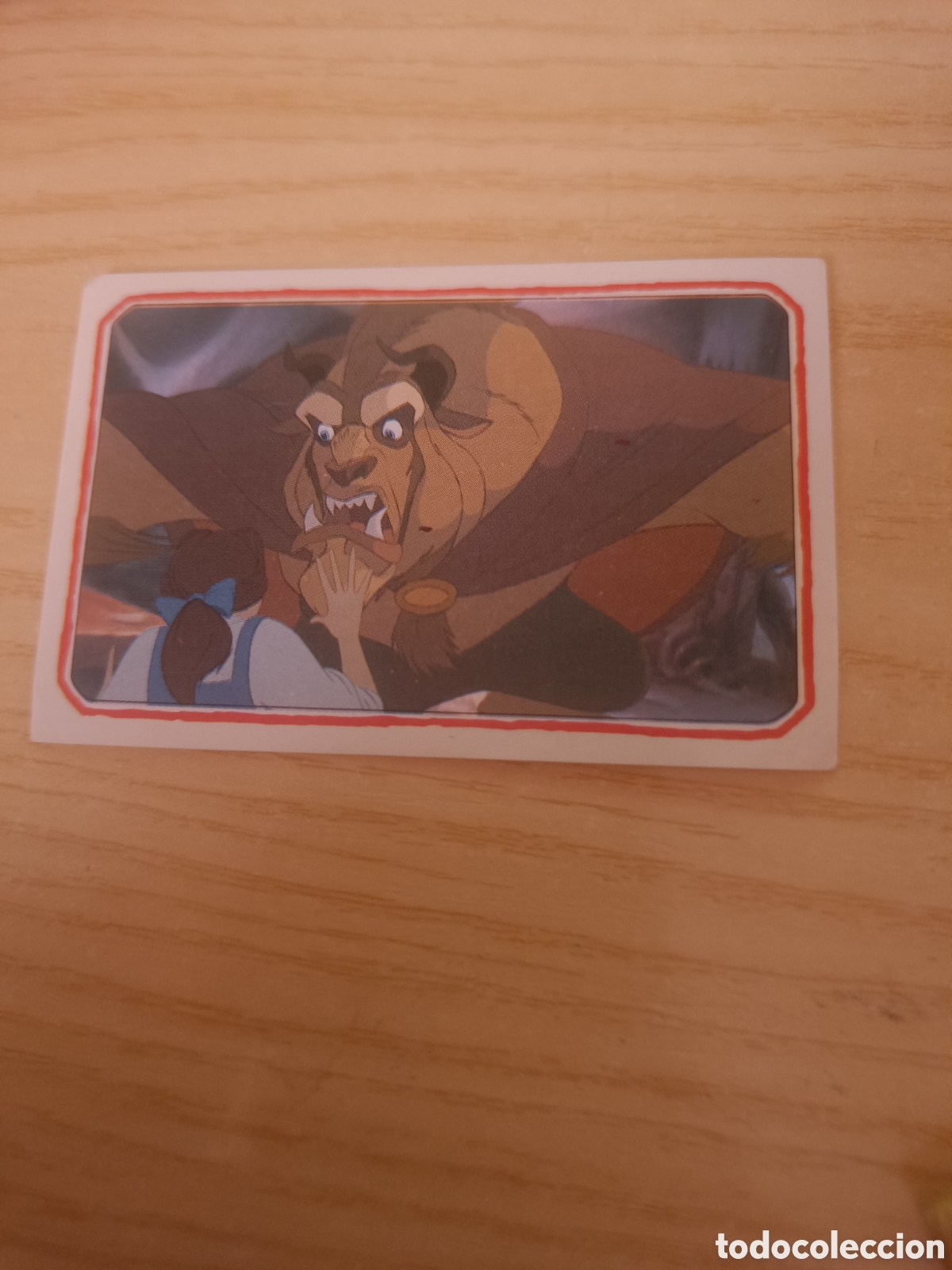Coleccionismo cromos antiguos: Cromo La Bella y la Bestia Disney N&ordm; 122 nunca pegado - Panini.