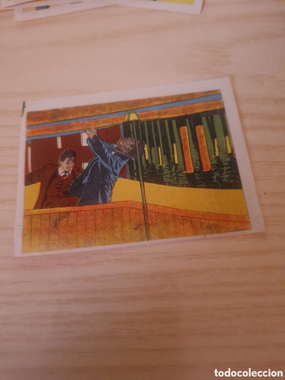 Sammeln alte Sammelbilder: Cromo Los cr&iacute;menes del fantasma - Bagu&ntilde;a Hermanos 1946 - Cinegrama Pituco - Nunca pegado N&ordm; 52