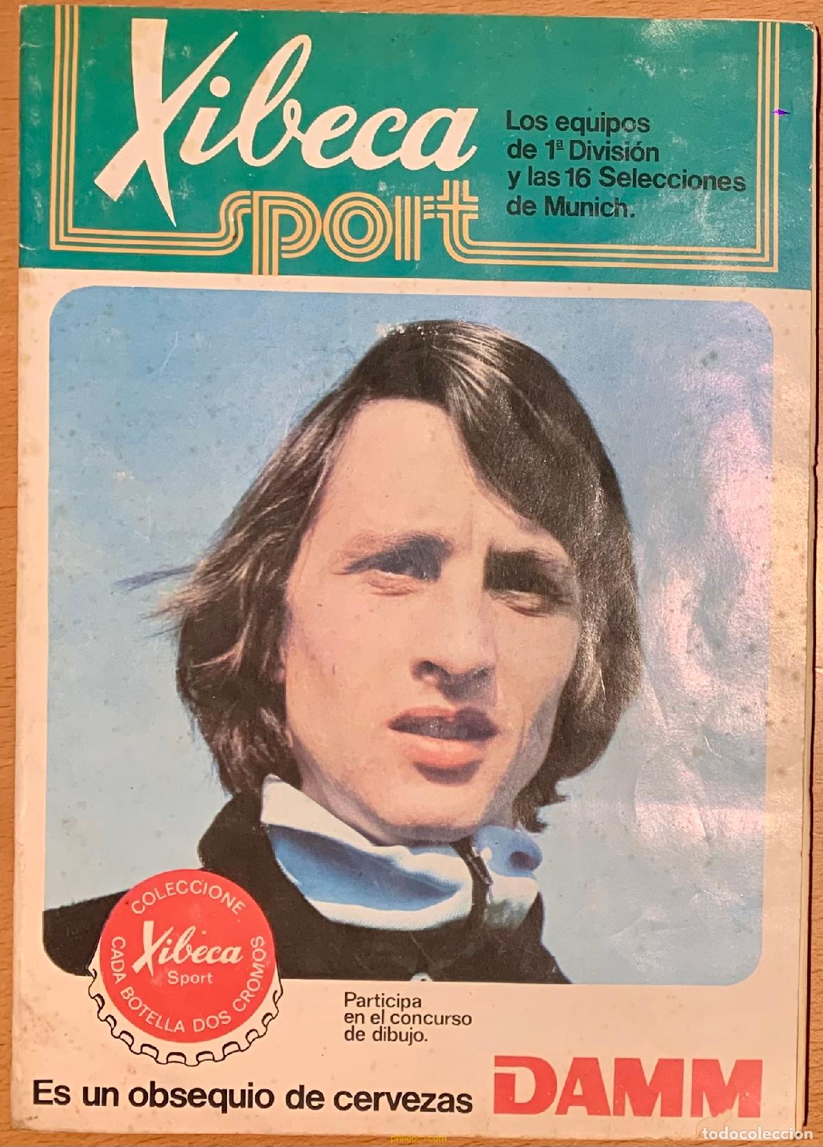Coleccionismo cromos antiguos: XIBECA SPORT, LOS EQUIPOS DE 1&ordf; DIVISI&Oacute;N Y LAS 16 SELECCIONES DE MUNICH, 1973, DAMM. COMPLETO